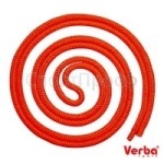 Скакалка Verba Sport 2.5м. детская оранжевая для художественной гимнастики