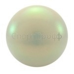 Мяч PASTORELLI Glitter 16 см. (белый) для художественной гимнастики