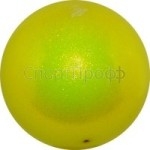 Мяч PASTORELLI New Generation GLITTER 18 см. (желтый флуорисцентный)