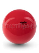 Мяч Verba Sport однотонный красный 16 см.