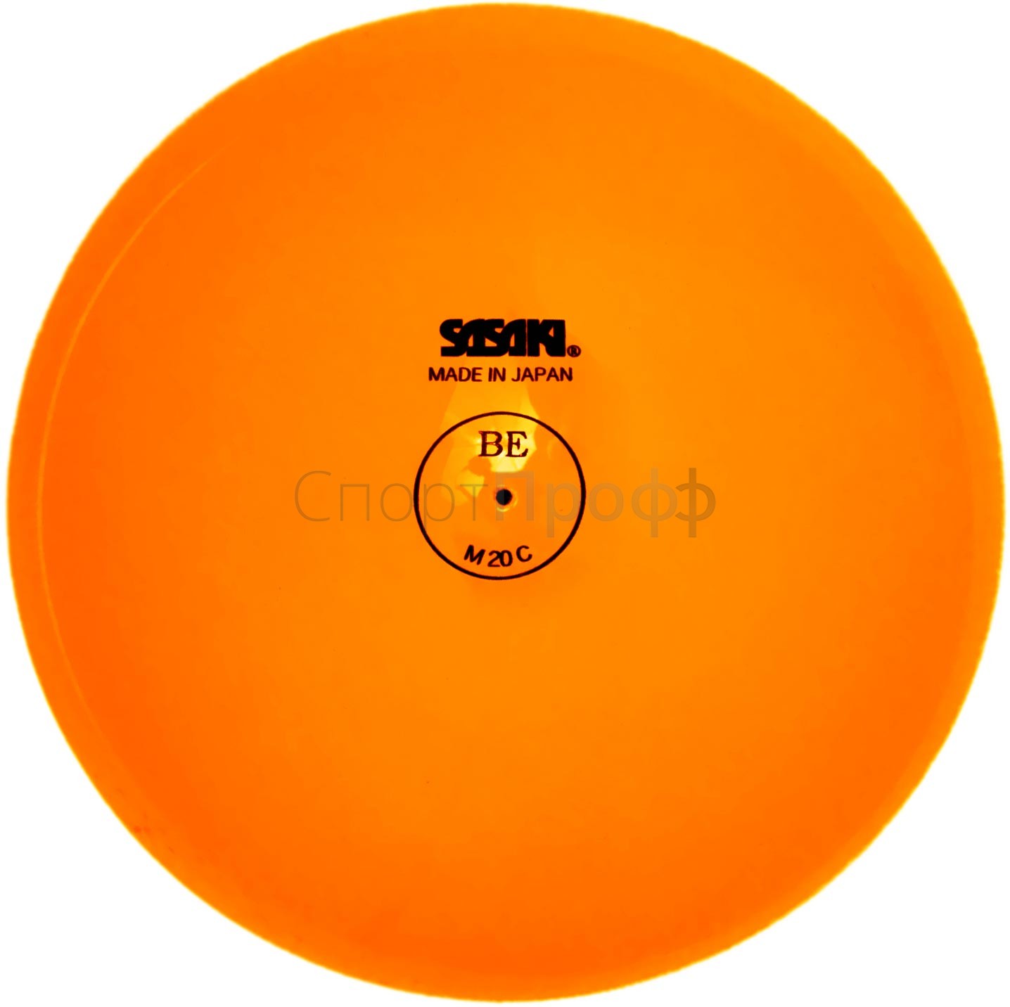 Мяч SASAKI M-20C 15 см. O (оранжевый) для художественной гимнастики