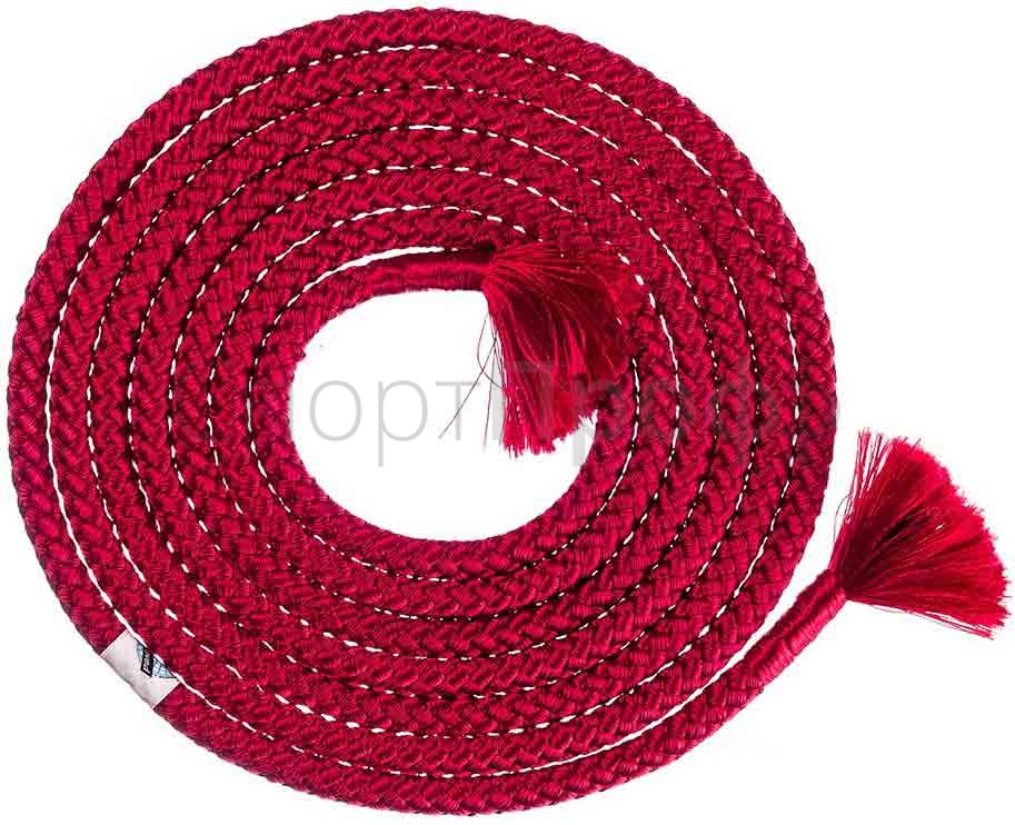 Скакалка Sasaki M-242 3м. DAR (бордовый) для художественной гимнастики