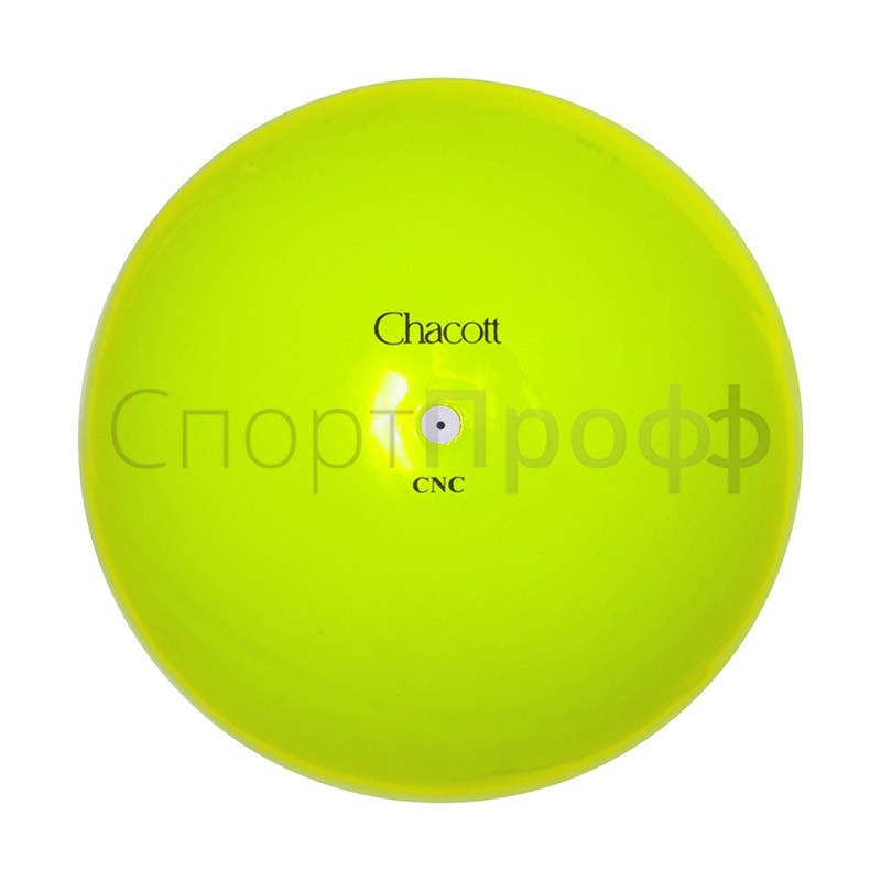 Мяч CHACOTT Однотонный 15 см. 062 (лимонный) для художественной гимнастики