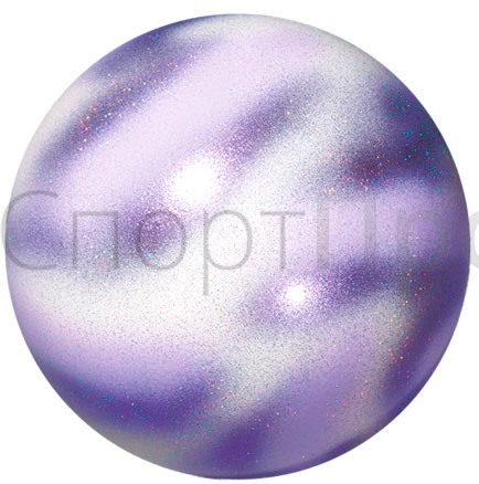 Мяч SASAKI M-207VE 18.5 см. RRKxPP (Сиреневый/фиолетовый) для художественной гимнастики