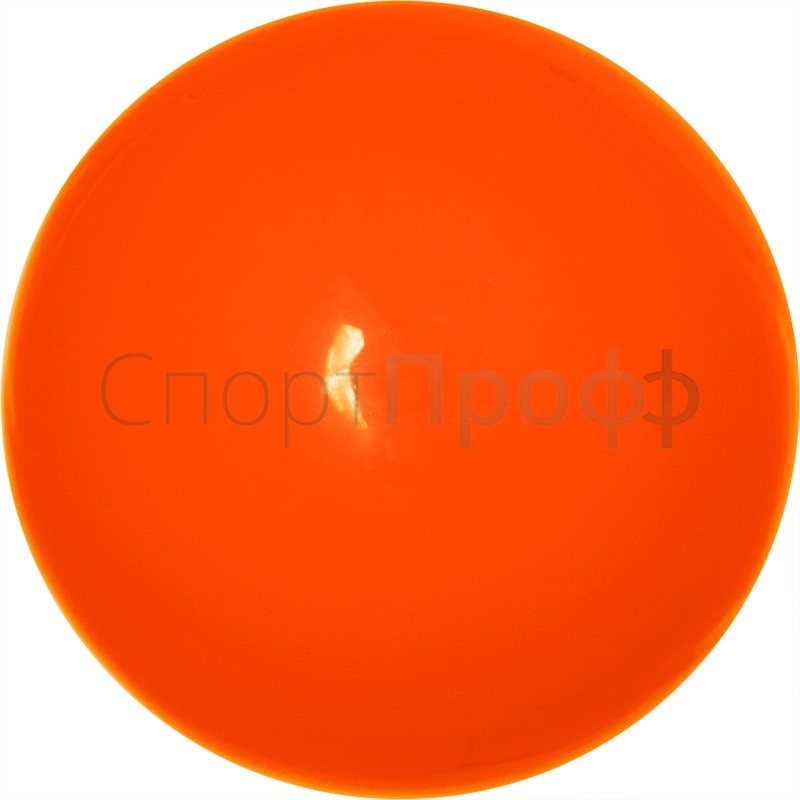 Мяч CHACOTT Однотонный 18.5 см. 083 (оранжевый) для художественной гимнастики