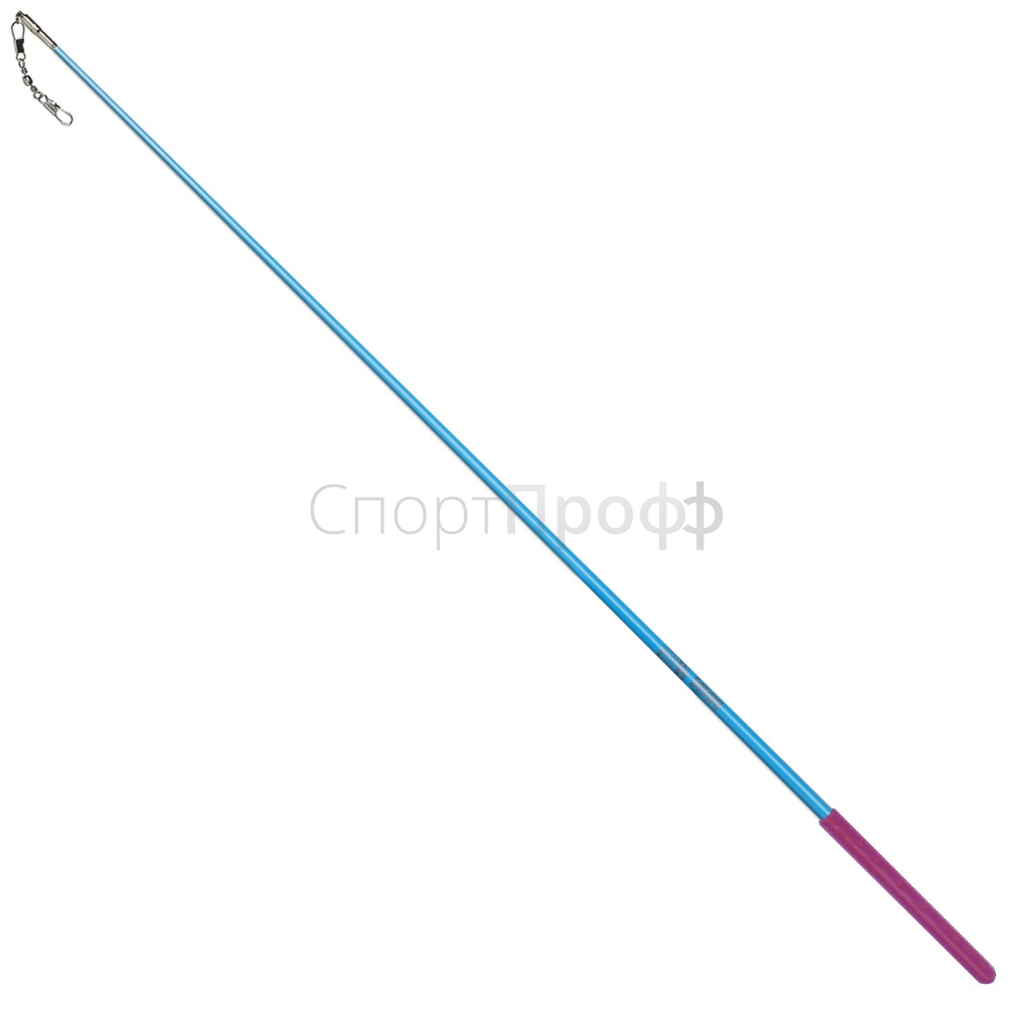 Палочка SASAKI M-700JK 57 см. LIBUxRRK (синий/сиреневая ручка) для художественной гимнастики