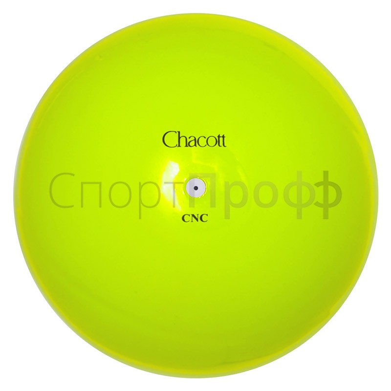 Мяч CHACOTT Однотонный 17 см. 062 (лимонный)