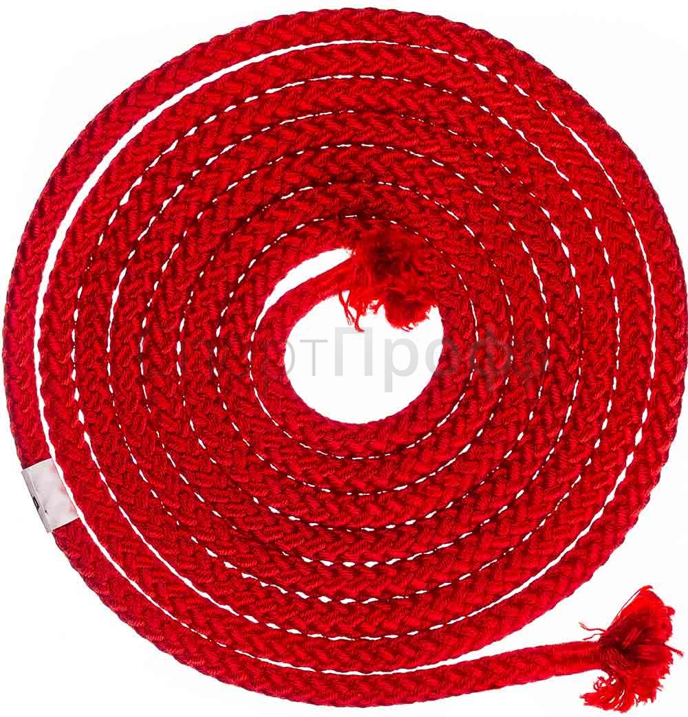 Скакалка Sasaki M-280 3м. R (красный) для художественной гимнастики