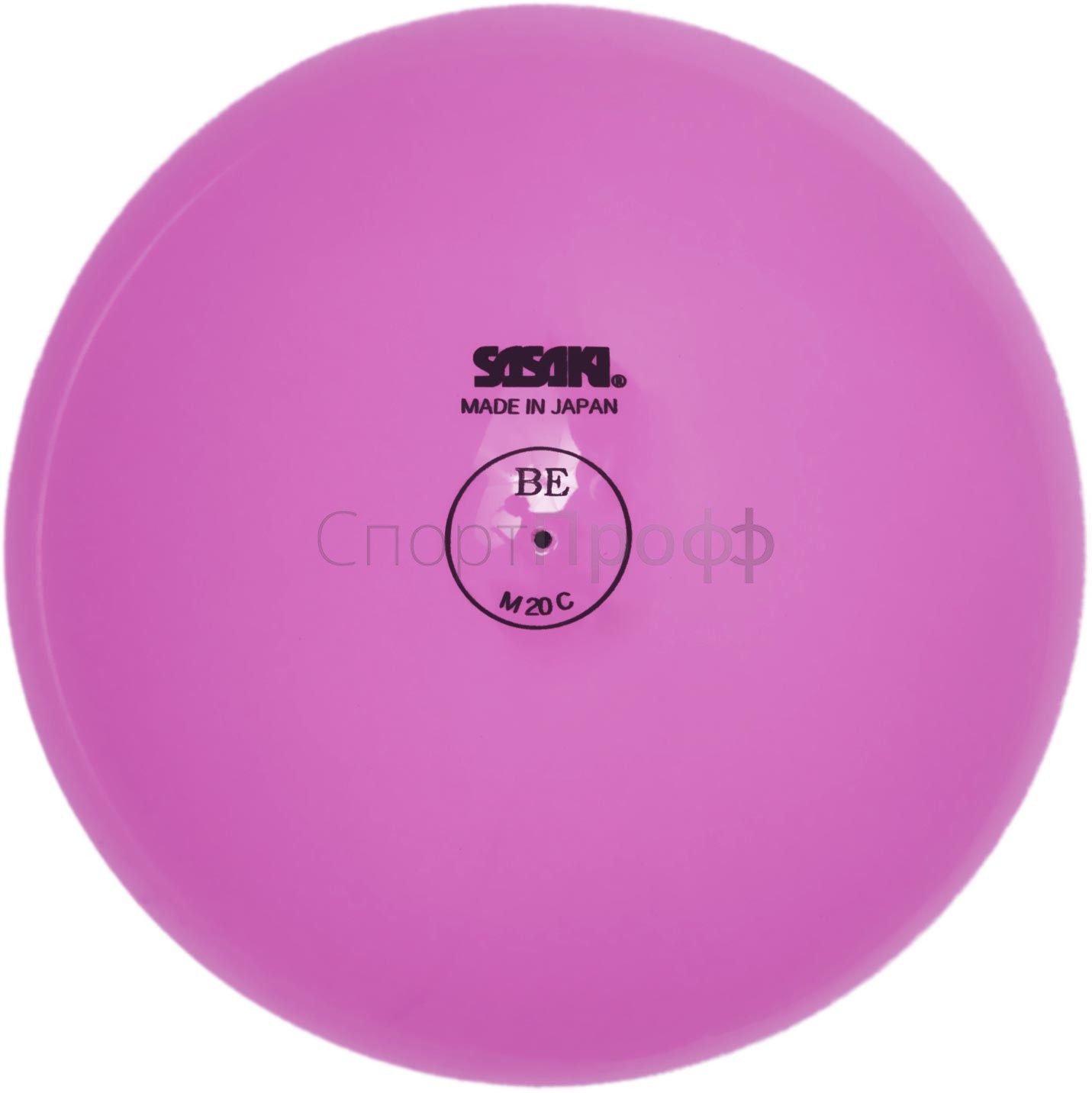 Мяч SASAKI M-20C 15 см. ROP (бледно-розовый) для художественной гимнастики