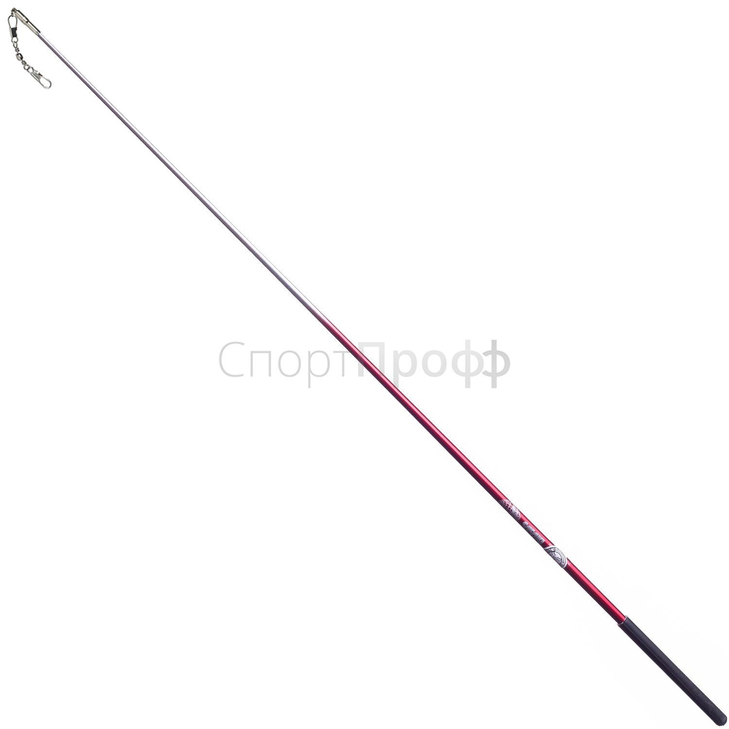 Палочка SASAKI M-781SP 60 см. R (красный/черный) для художественной гимнастики