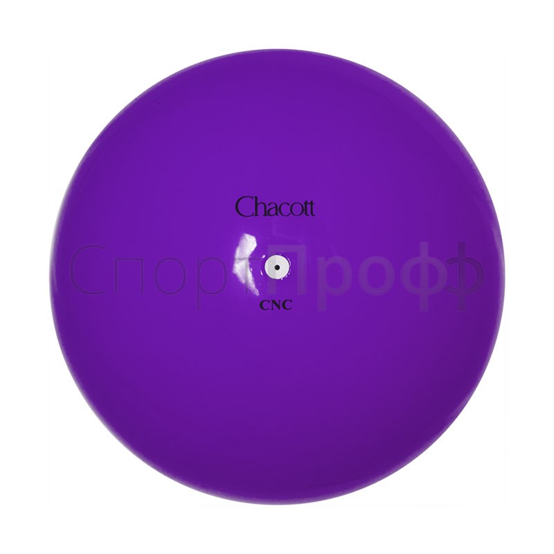 Мяч CHACOTT Однотонный 15 см. 074 (фиолетовый) для художественной гимнастики