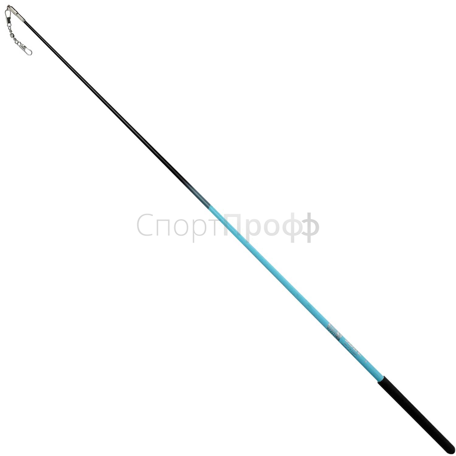 Палочка SASAKI M-781SP 60 см. ICBUxB (черный/голубой) для художественной гимнастики