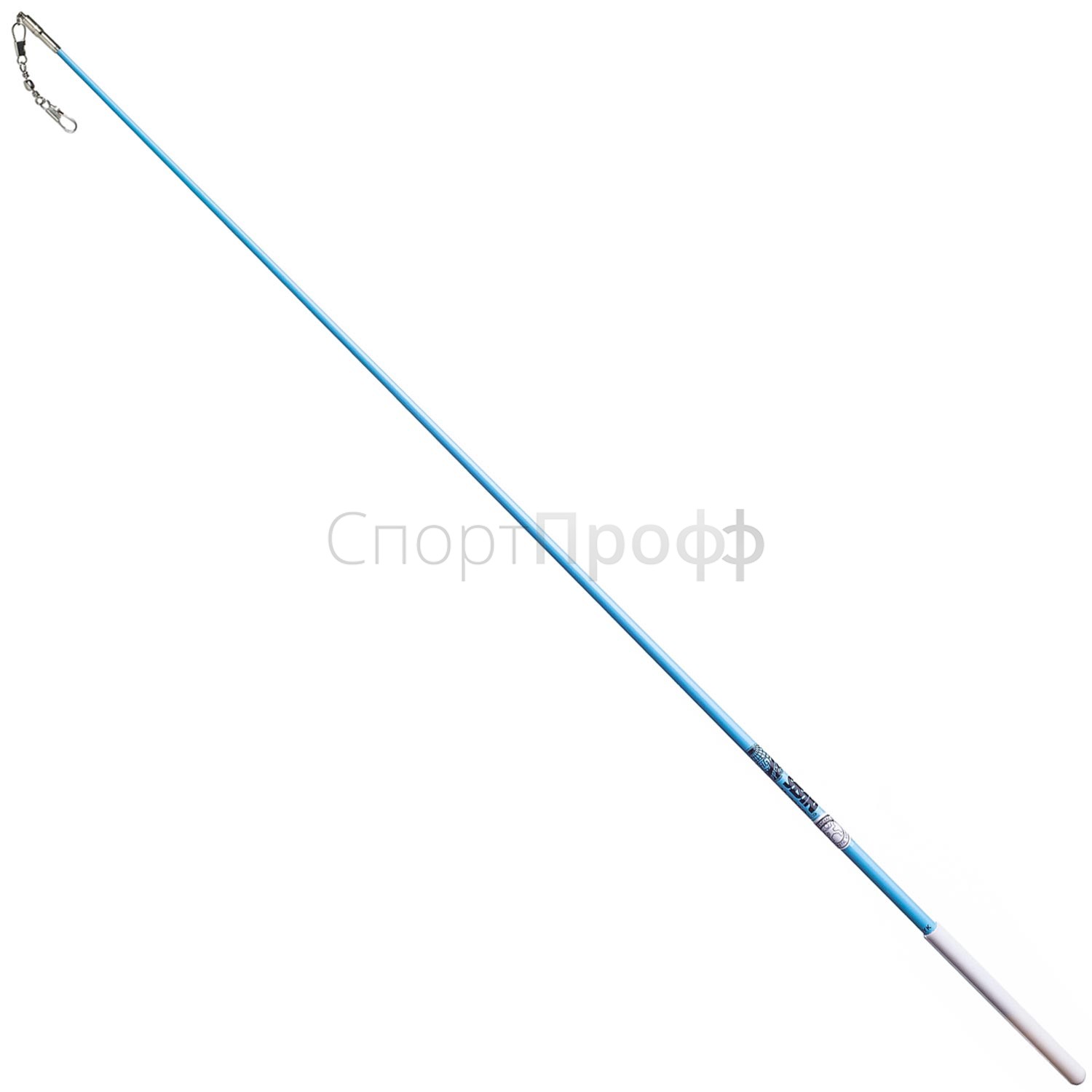 Палочка SASAKI M-700G 60 см. TQBU (синий/белая ручка) для художественной гимнастики