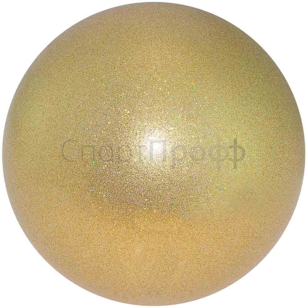 Мяч CHACOTT Jewelry 18.5 см. 502 (белое золото) для художественной гимнастики