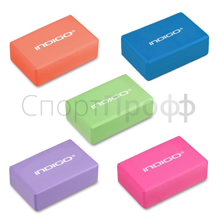 Блок для йоги INDIGO (2 шт.)