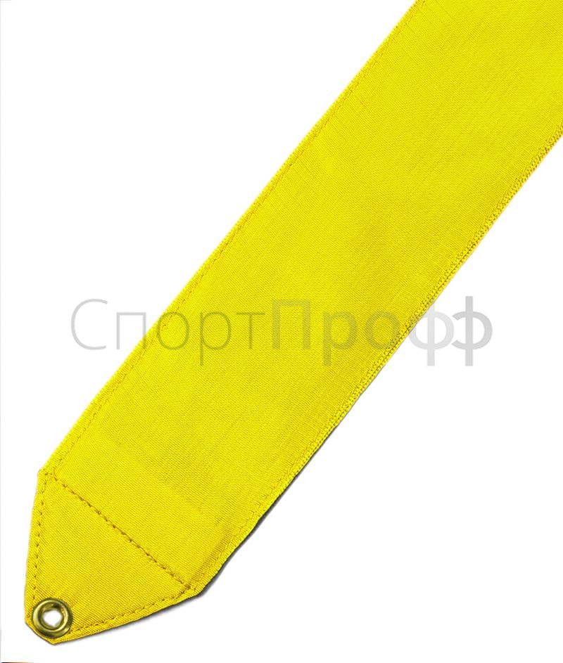 Лента SASAKI 5 метров MJ-715 Y (желтый) для художественной гимнастики