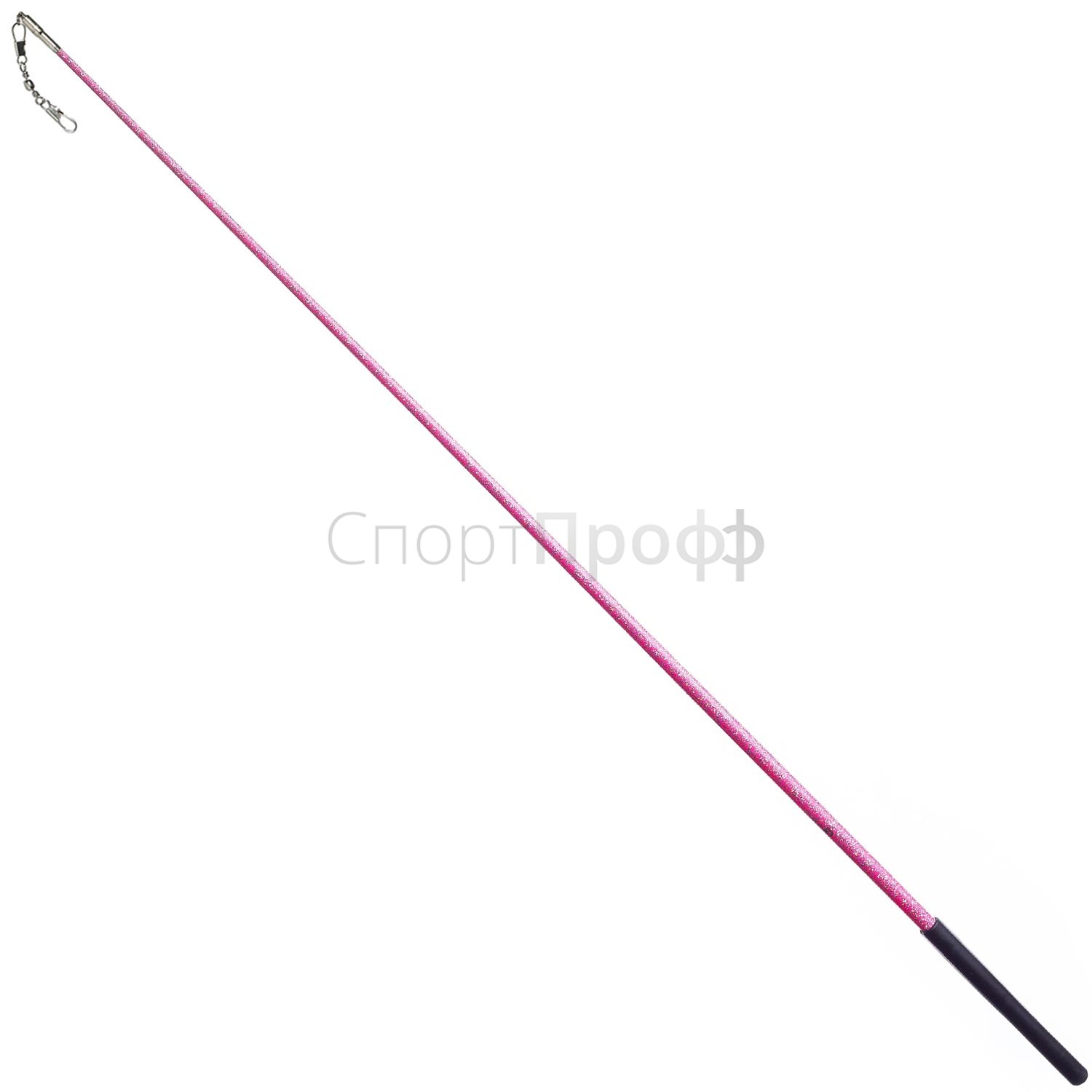 Палочка SASAKI M-781H 60 см. P (розовый/черная ручка) для художественной гимнастики
