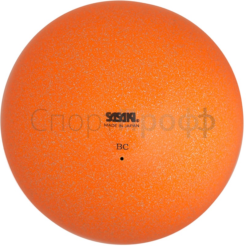Мяч SASAKI M-20CBR 15 см. O (оранжевый) для художественной гимнастики