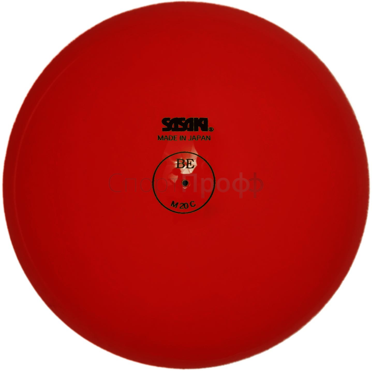 Мяч SASAKI M-20C 15 см. R (красный) для художественной гимнастики