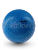 Мяч Verba Sport с блёстками синий 15см.