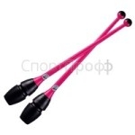 Булавы CHACOTT 45.5 см. 143 (черный/розовый) для художественной гимнастики