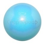 Мяч PASTORELLI Glitter 16 см. (голубой) для художественной гимнастики