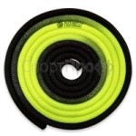 Скакалка PASTORELLI SHADED NEW ORLEANS желтый/черный 3м. для художественной гимнастики