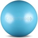 Мяч INDIGO металлик 15 см. голубой