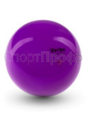 Мяч Verba Sport однотонный лиловый 17см.