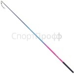 Палочка SASAKI M-781T 60 см. P (розовый/голубой/синий/черная ручка) для художественной гимнастики