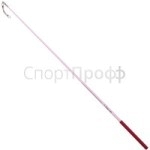 Палочка CHACOTT Soft 50 см. 047 (нежно-розовый/красная ручка) для художественной гимнастики