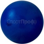 Мяч с блестками 15 см. синий