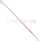 Палочка SASAKI MJ-82H 50 см. PxW (розовый/белая ручка) для художественной гимнастики